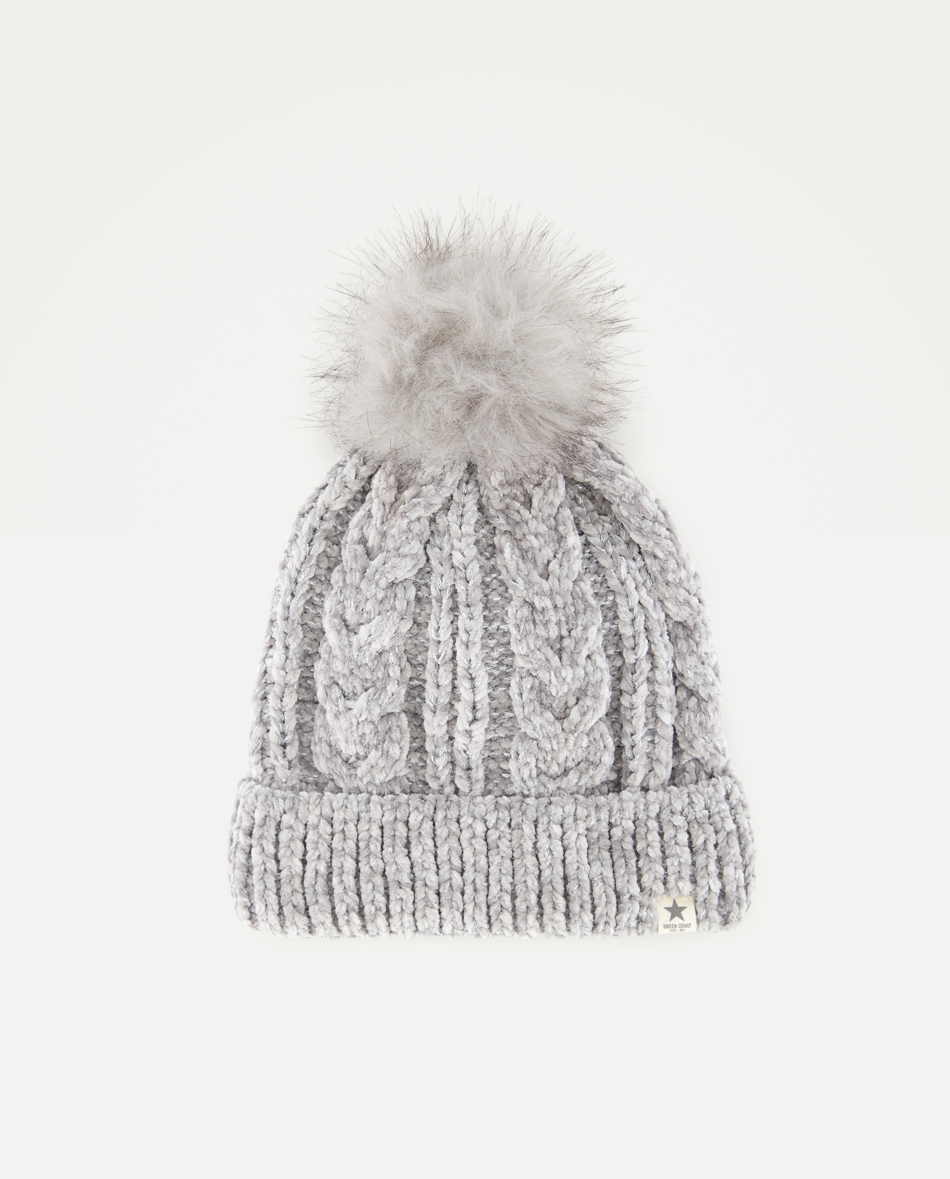 Imagem 0 de Gorro de Chenille Fio Metalizado