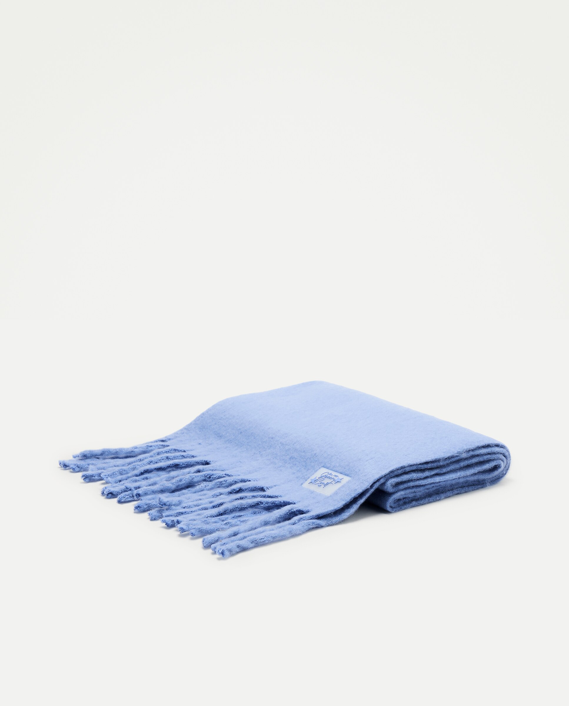 Cachecol Liso 400 Azul-2