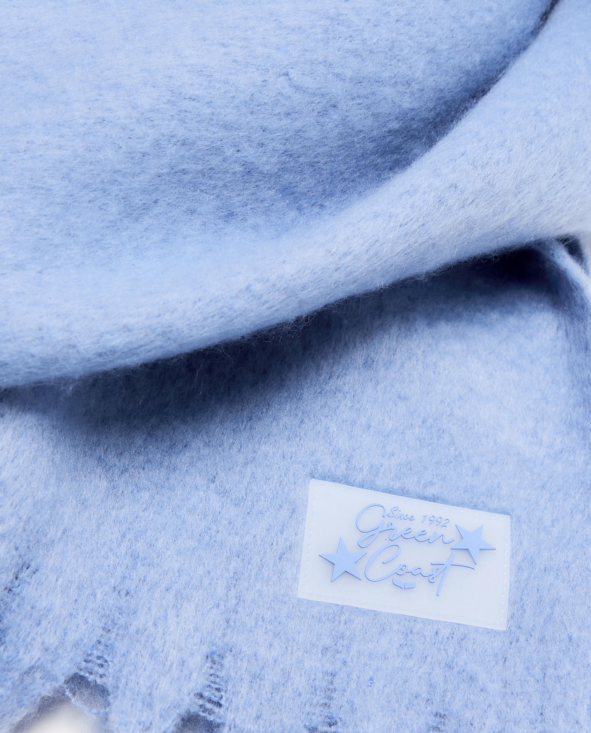 Cachecol Liso 400 Azul-3