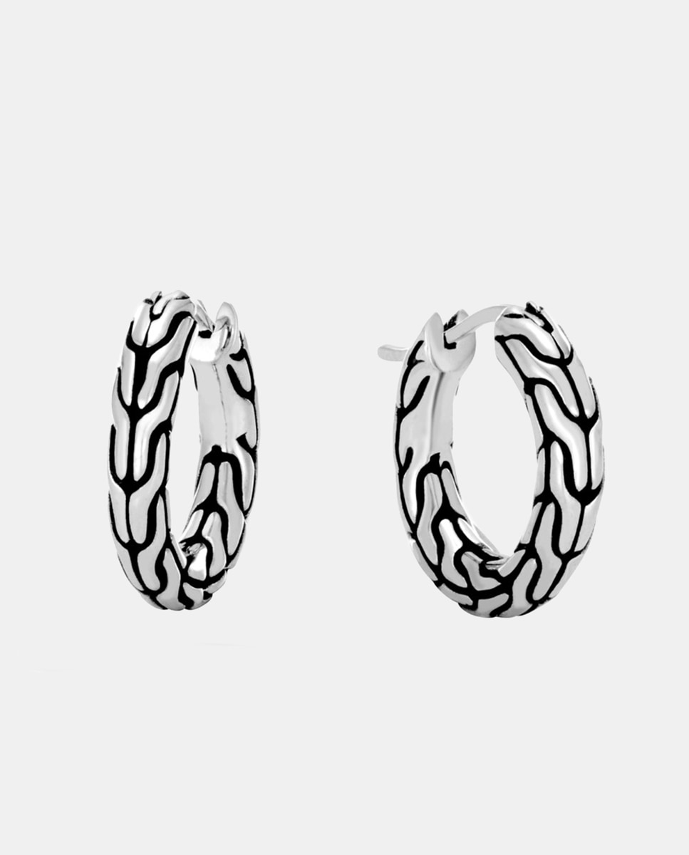 Pendientes de aro Chain de - John Hardy - Plata Plata-1