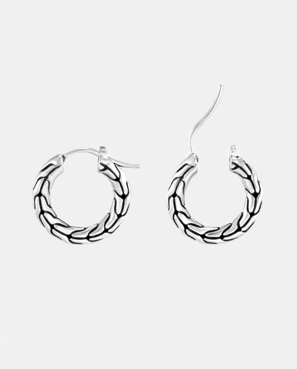 Pendientes de aro Chain de - John Hardy - Plata Plata-5
