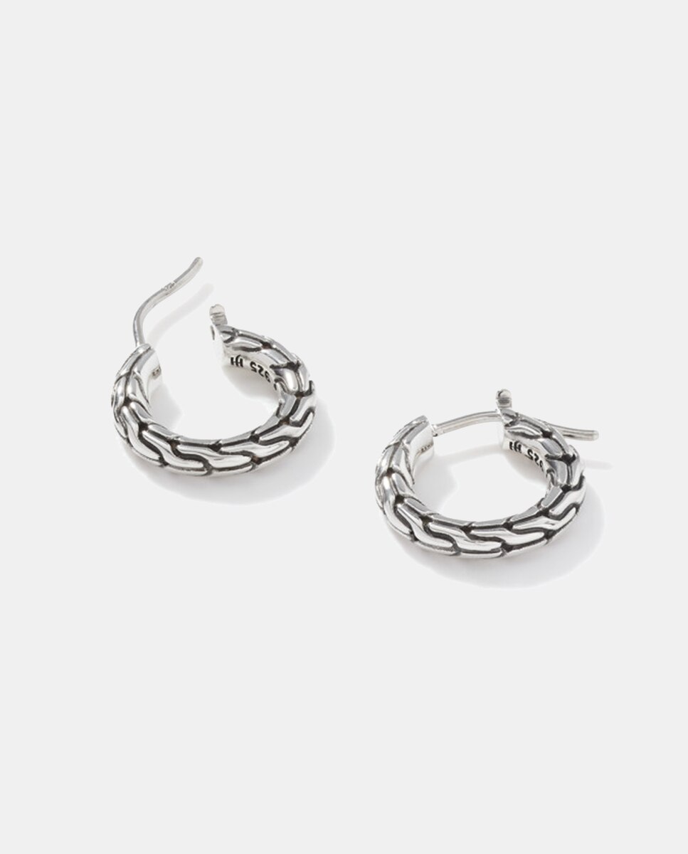 Pendientes de aro Chain de - John Hardy - Plata Plata-6