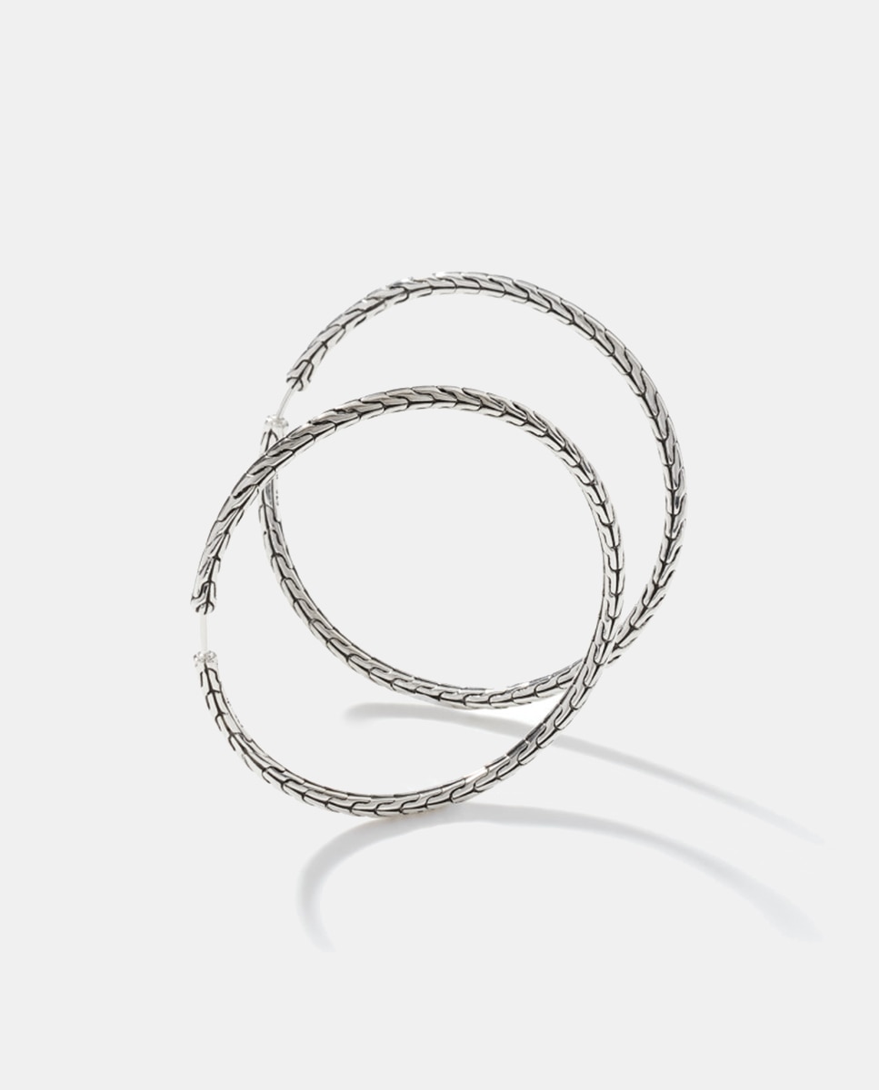 Pendientes de aro Chain de - John Hardy - Plata Plata-2