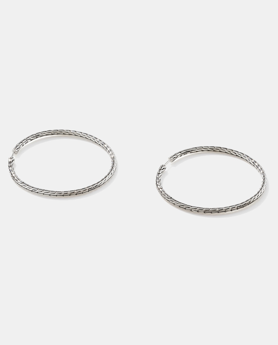 Pendientes de aro Chain de - John Hardy - Plata Plata-3