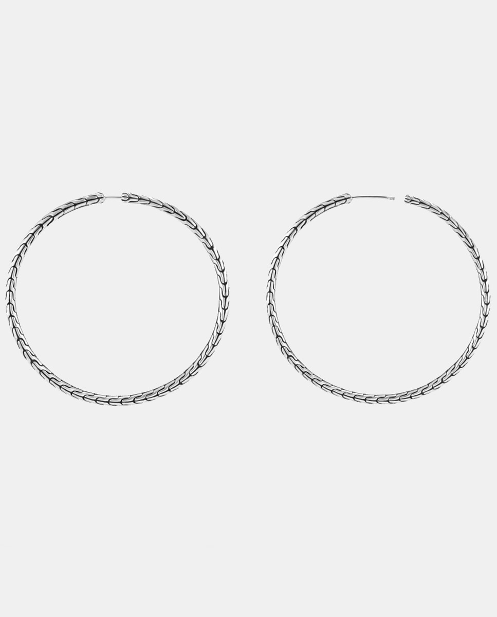 Pendientes de aro Chain de - John Hardy - Plata Plata-4