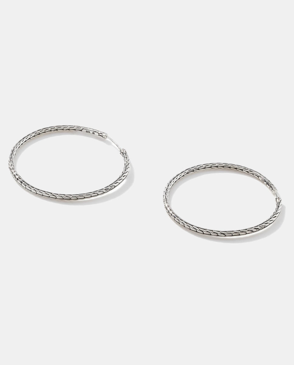 Pendientes de aro Chain de - John Hardy - Plata Plata-5