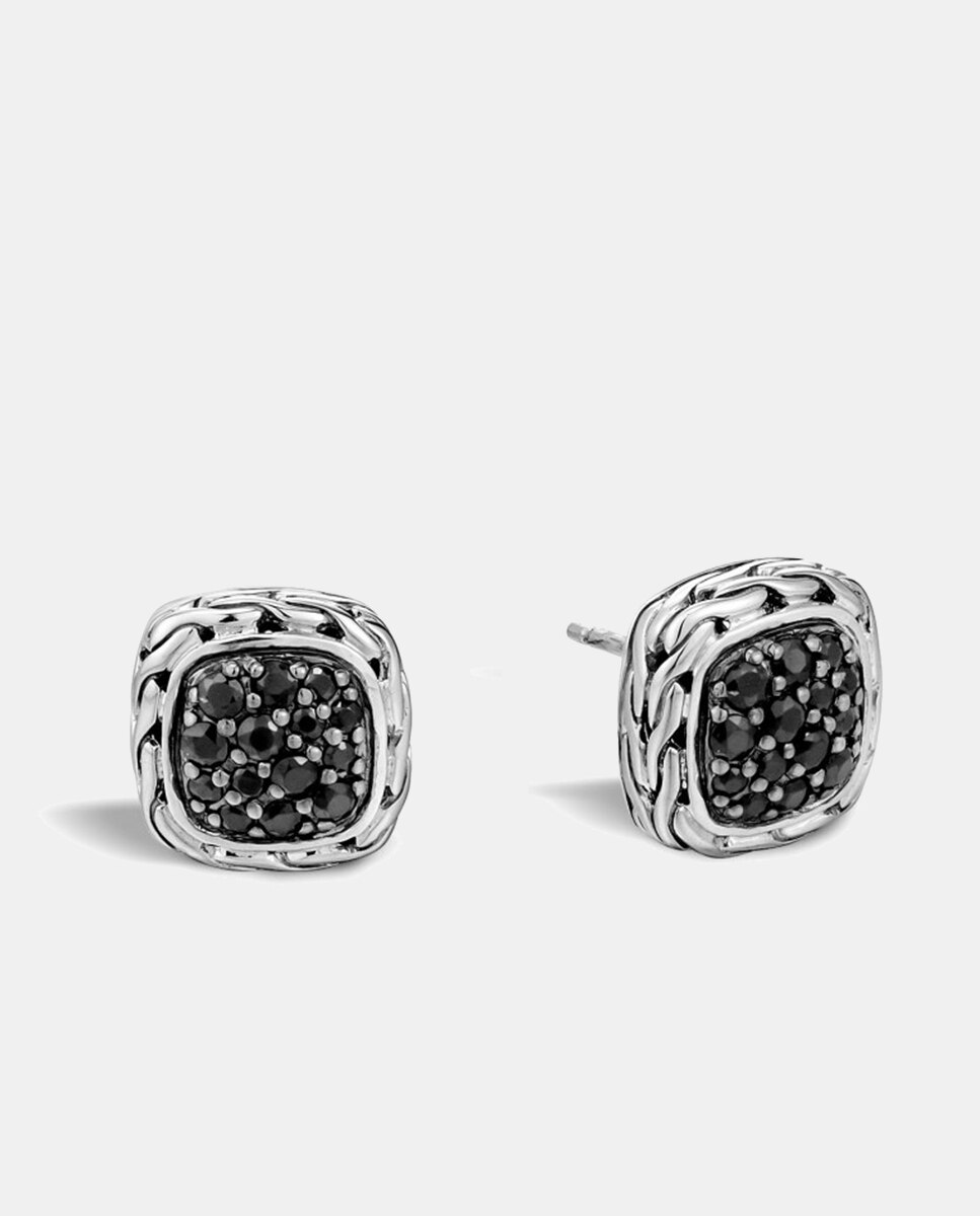 Pendientes Chain con zafiro - John Hardy - Negro Negro-1
