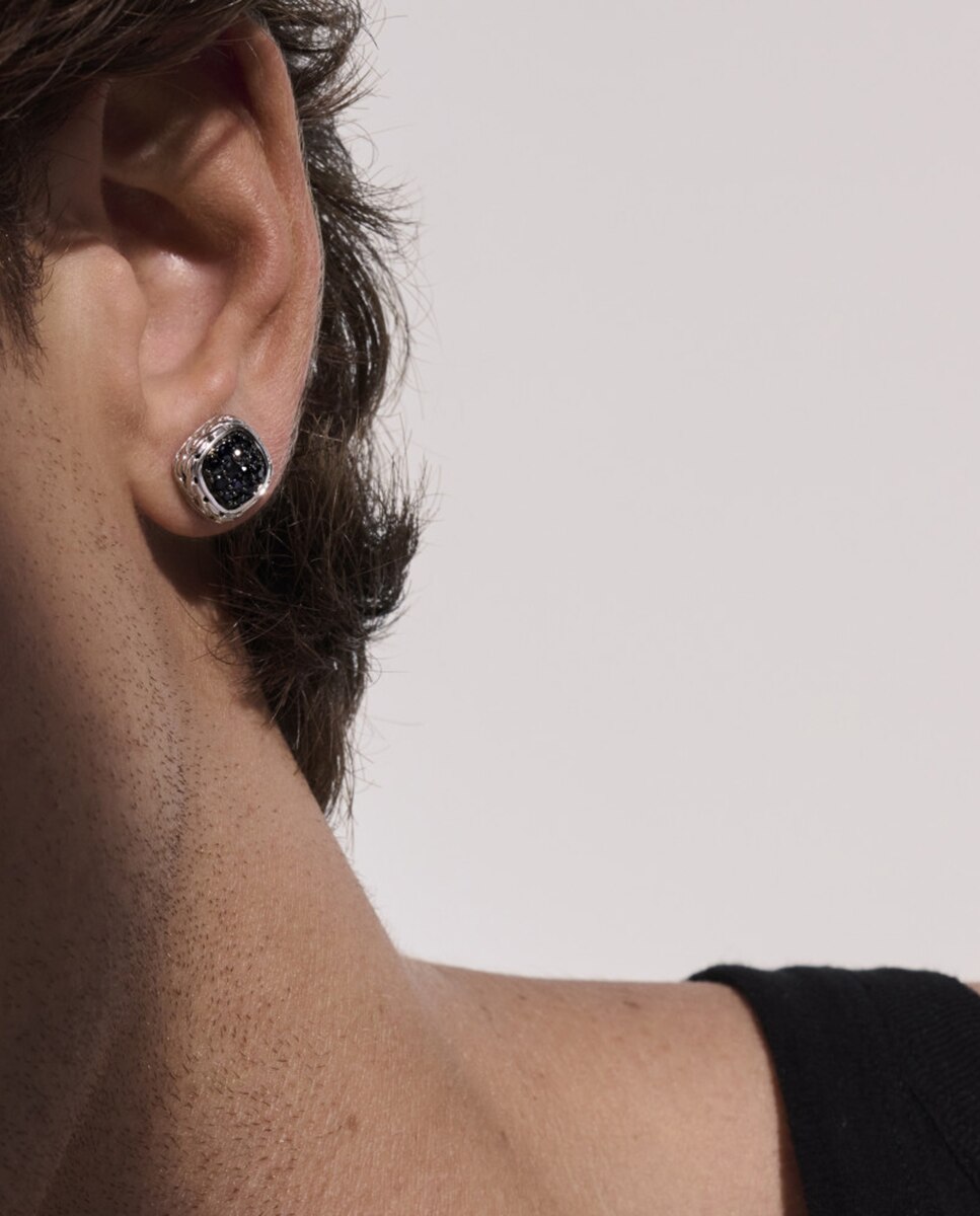 Pendientes Chain con zafiro - John Hardy - Negro Negro-7