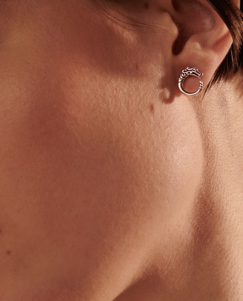 Pendientes de aro Legends Heritage de - John Hardy - Plata Plata-5