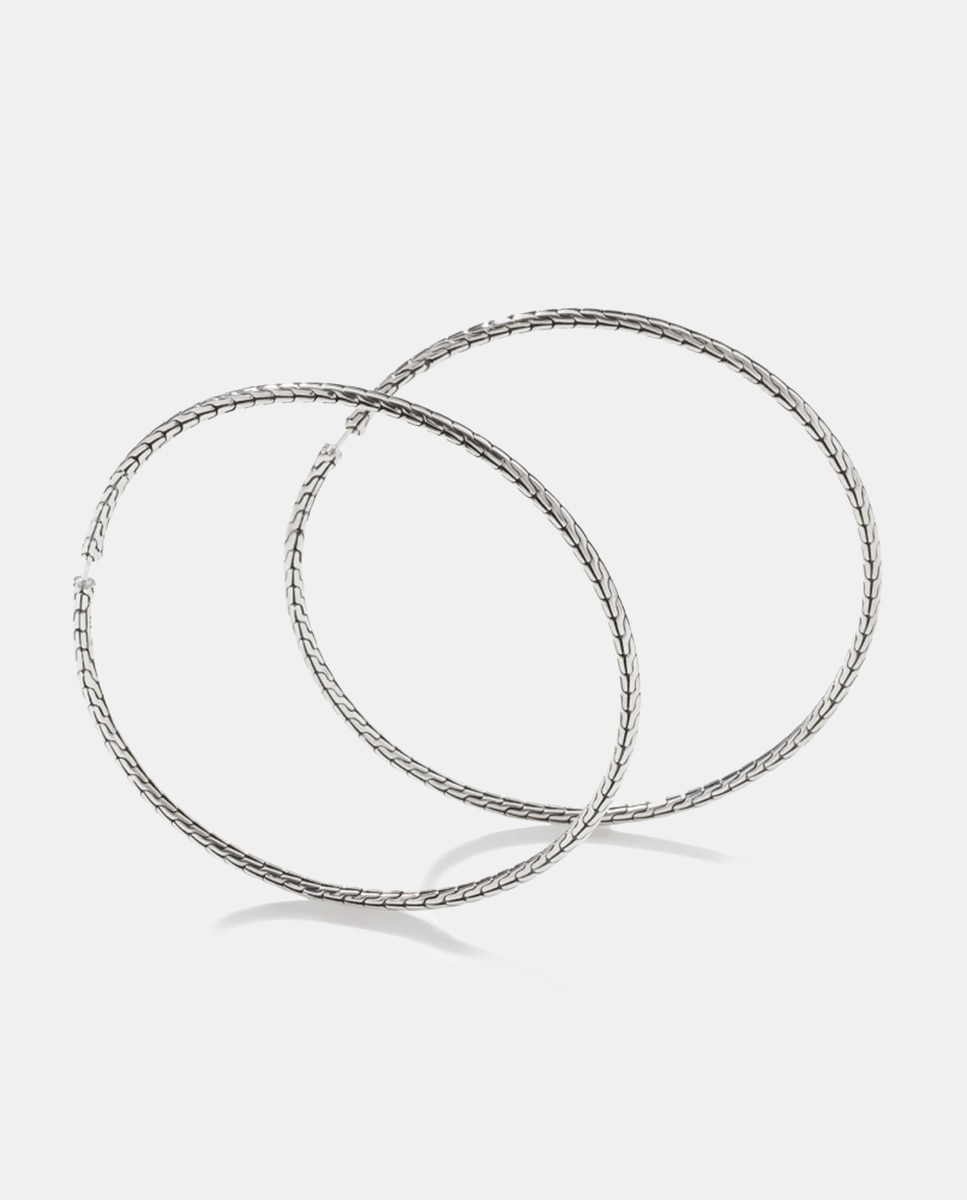 Pendientes de aro Chain de - John Hardy - Plata Plata-2