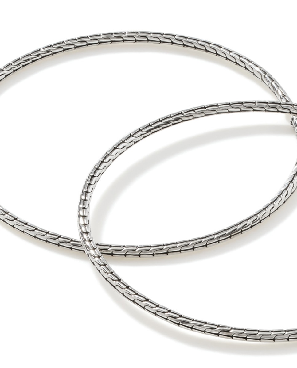 Pendientes de aro Chain de - John Hardy - Plata Plata-3