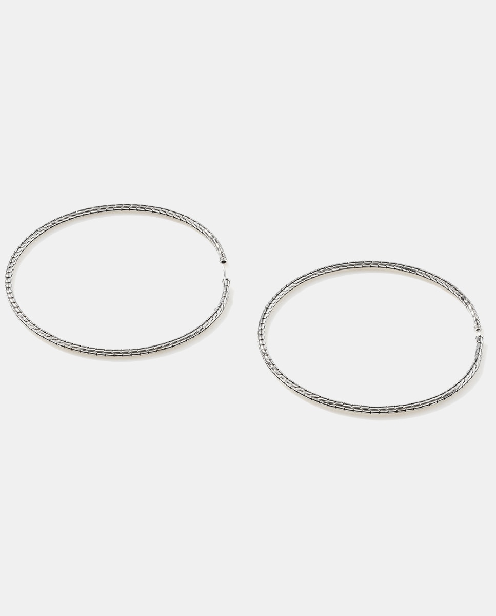 Pendientes de aro Chain de - John Hardy - Plata Plata-6