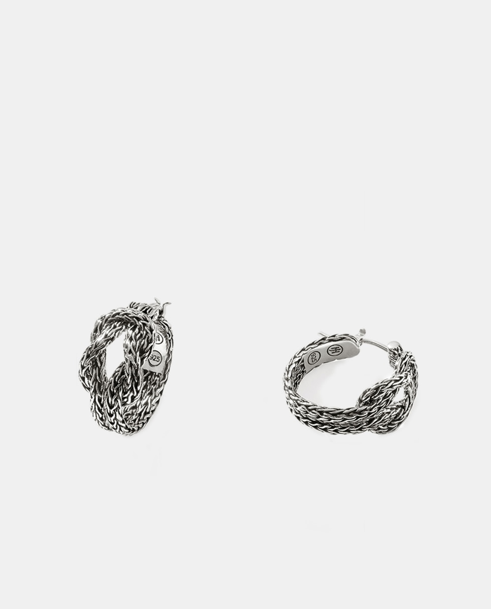 Pendientes de aro Love Knot de - John Hardy - Plata Plata-1