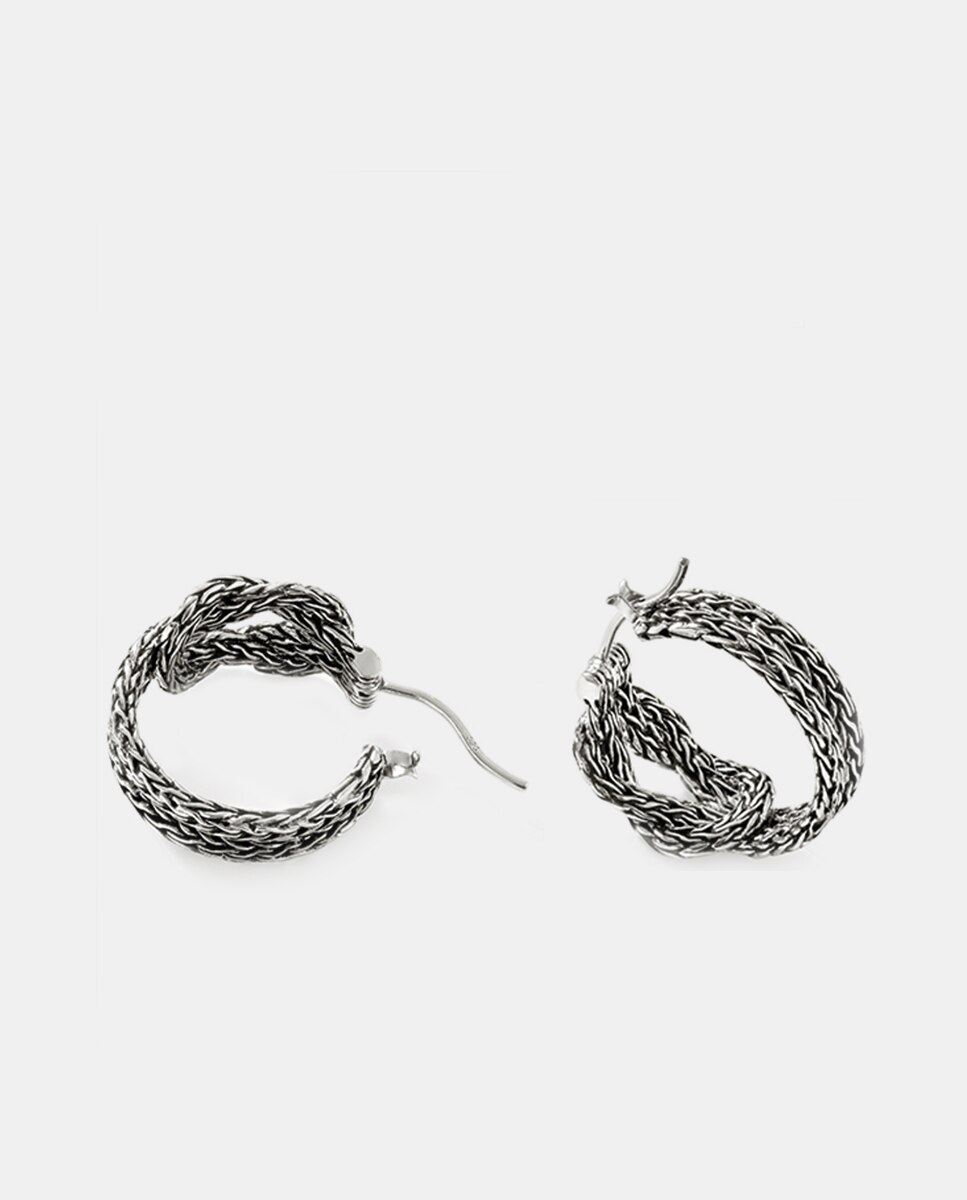 Pendientes de aro Love Knot de - John Hardy - Plata Plata-2