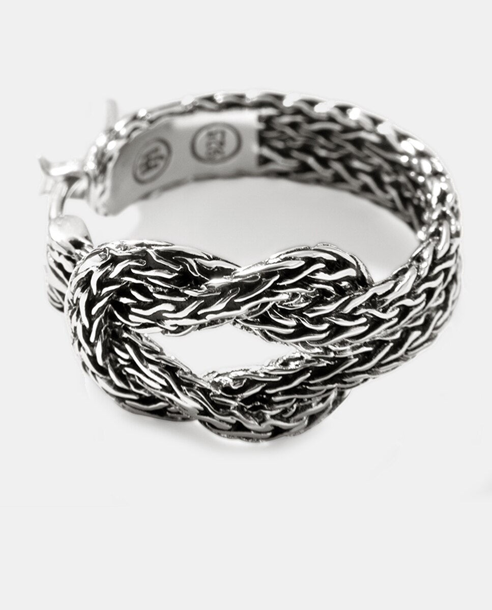 Pendientes de aro Love Knot de - John Hardy - Plata Plata-3