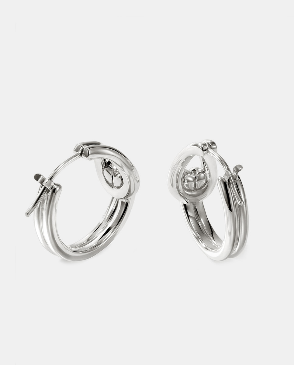 Imagen 2 de Pendientes de aro Surf de - John Hardy - Plata Plata