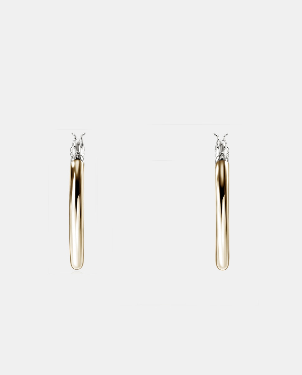 Pendientes de aro JH Essentials de oro y plata - John Hardy - Multicolor Multicolor-1