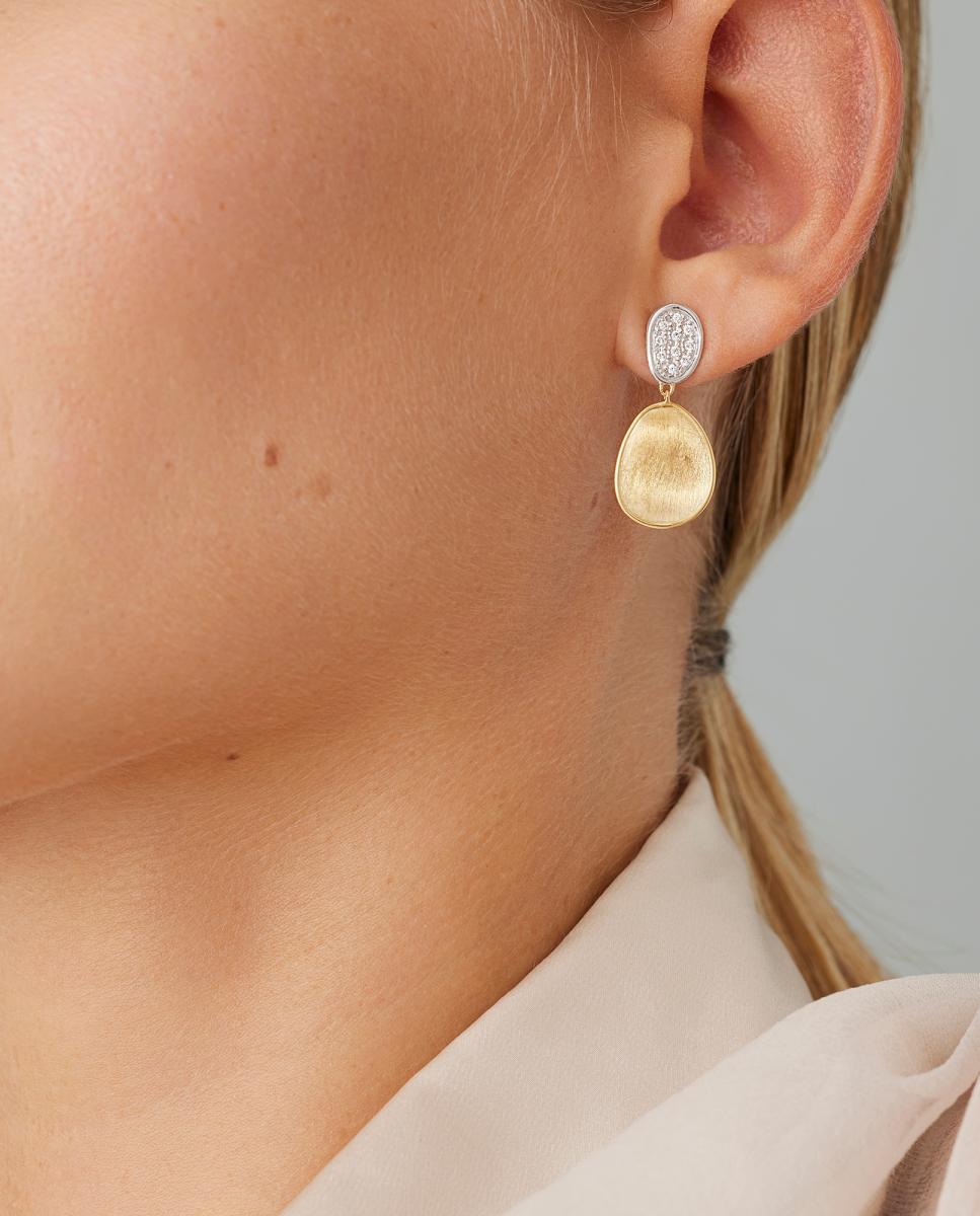 Pendientes Lunaria Oro amarillo - Marco Bicego - Dorado Dorado-2