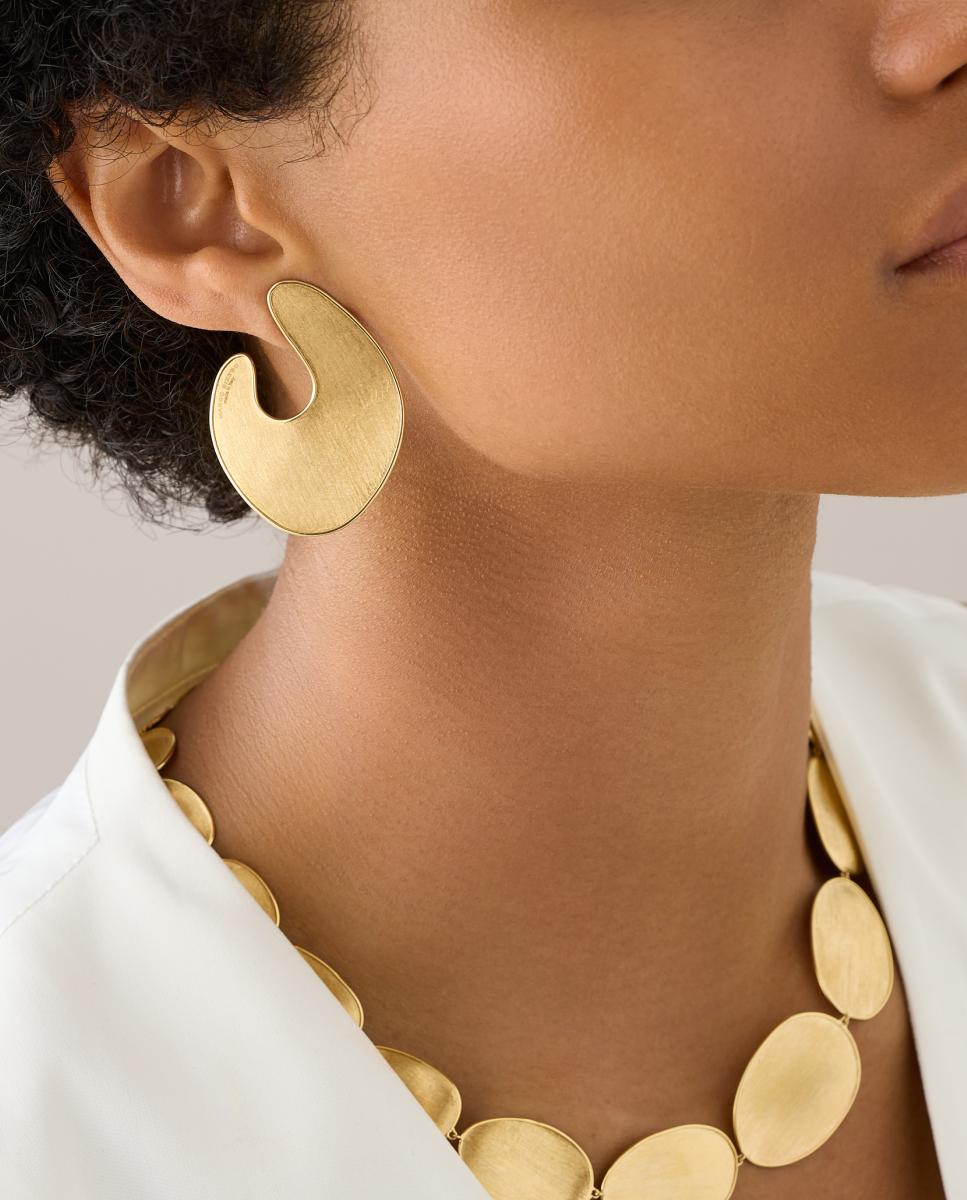 Pendientes Lunaria Oro amarillo - Marco Bicego - Dorado Dorado-2