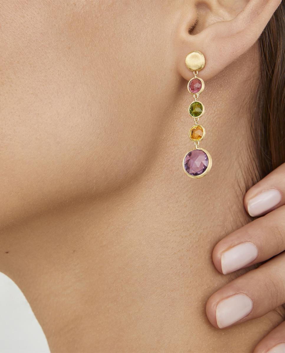 Pendientes Jaipur Color Oro amarillo - Marco Bicego - Multicolor Multicolor-2