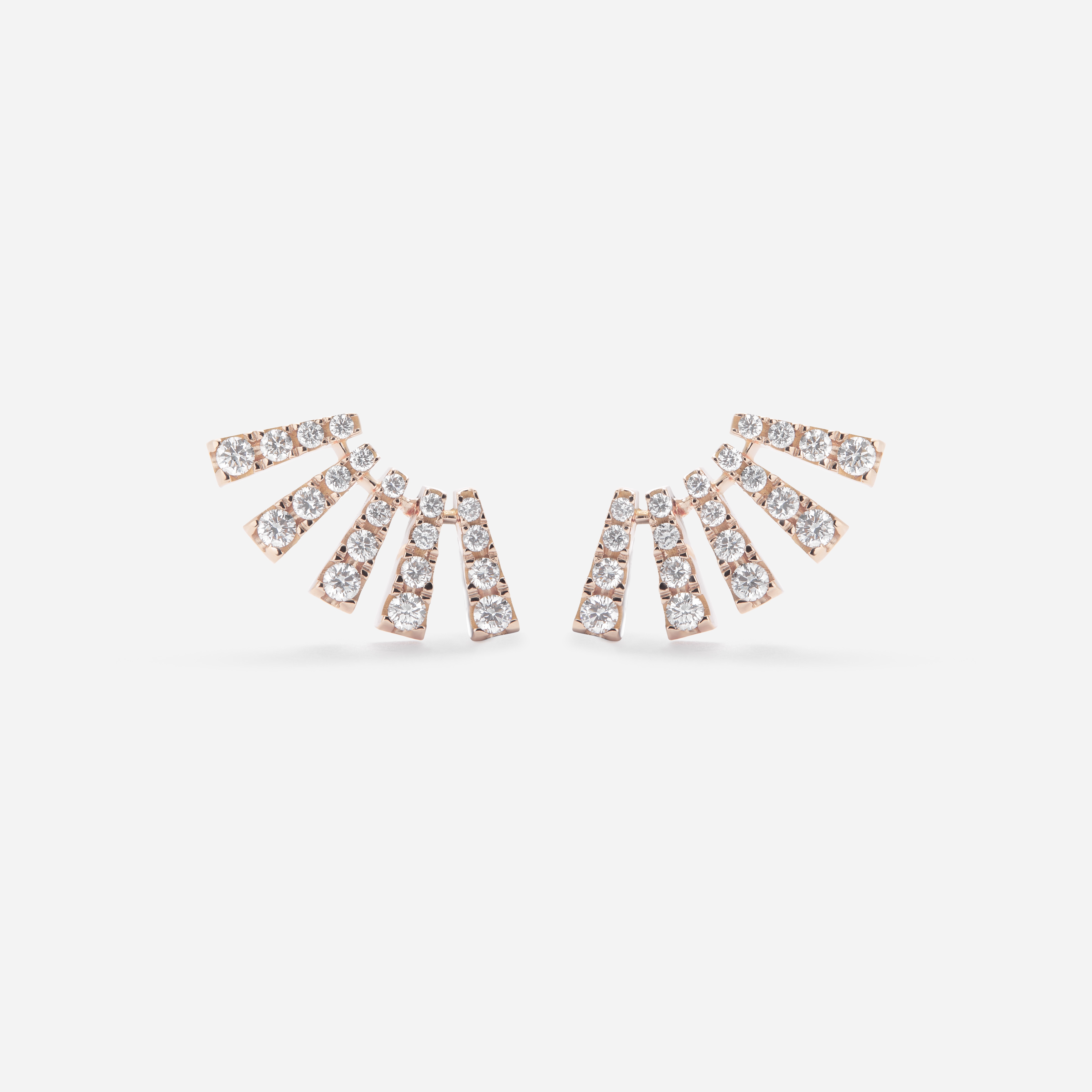 Imagen 0 de Pendientes Smoky Club de oro y diamantes Blanco