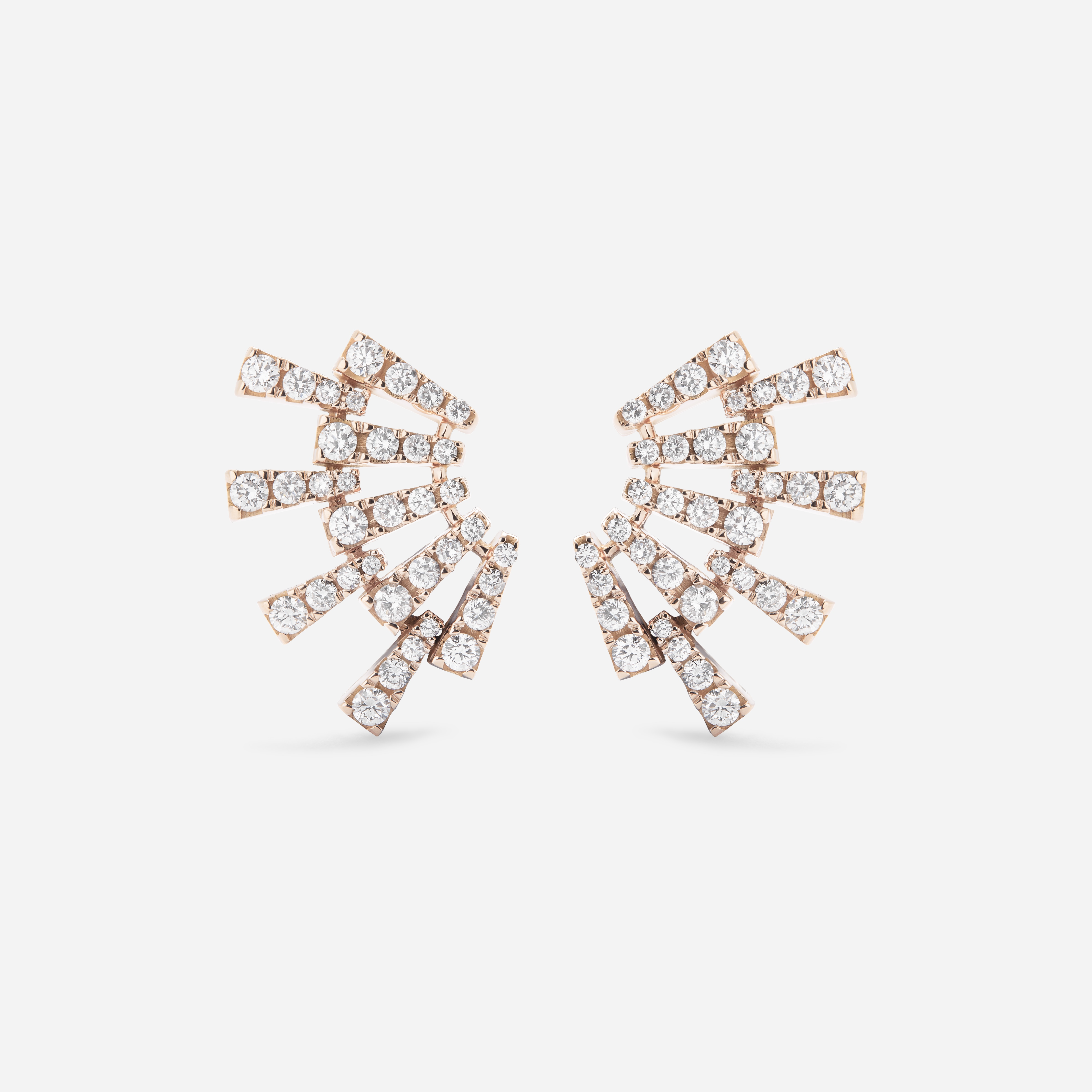 Imagen 0 de Pendientes Smoky Club de oro y diamantes Blanco