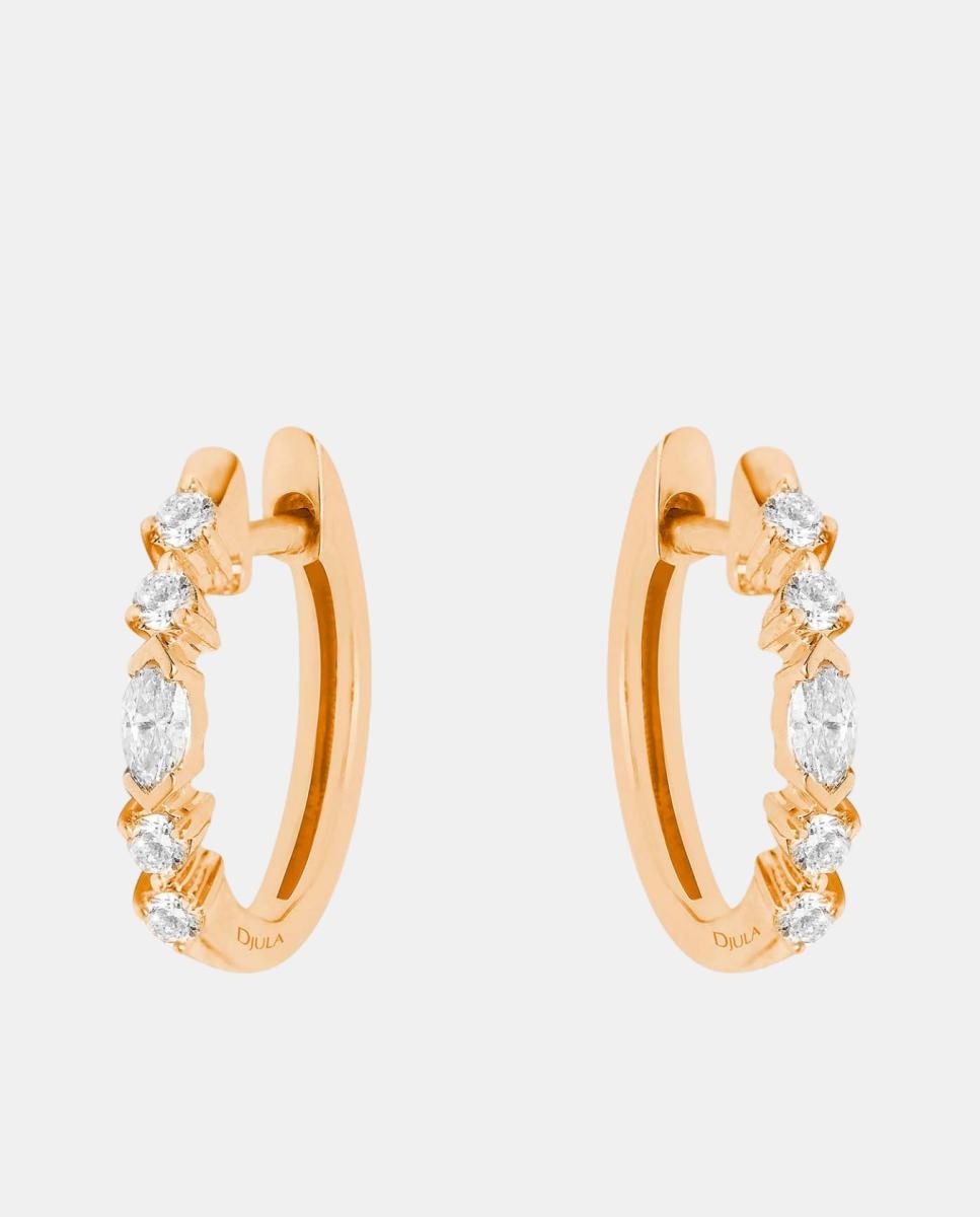 Imagen 0 de Pendientes Fairytale de oro y diamante Blanco