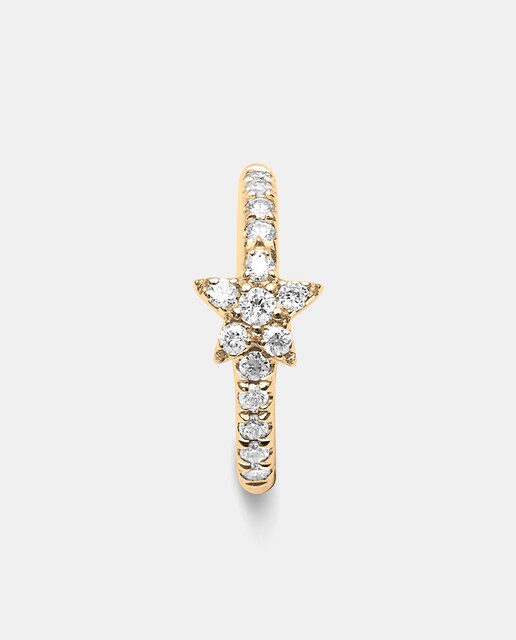 Piercing Magic Touch Estrella de oro y diamante