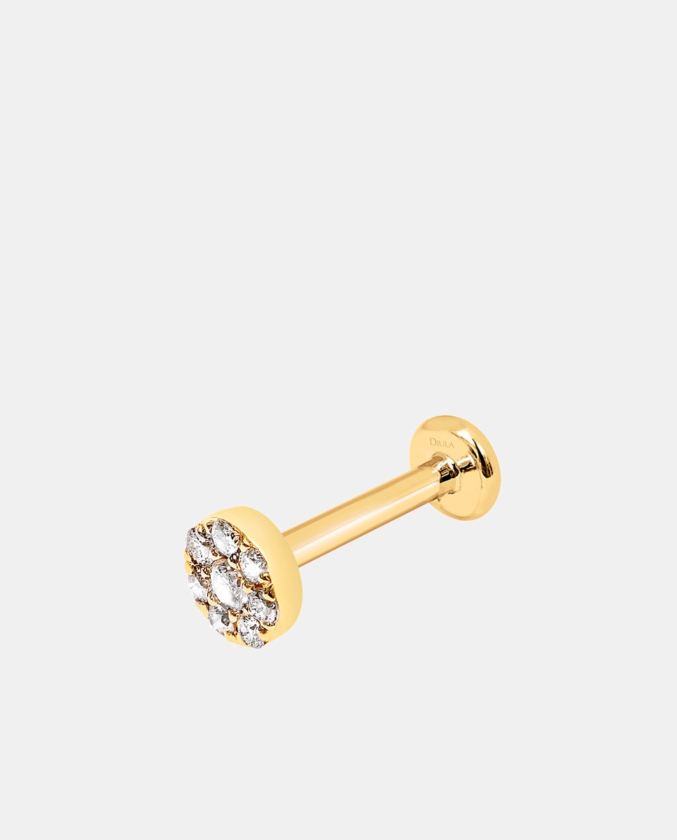 Piercing Magic Touch de oro y diamante - Djula - Blanco Blanco-1