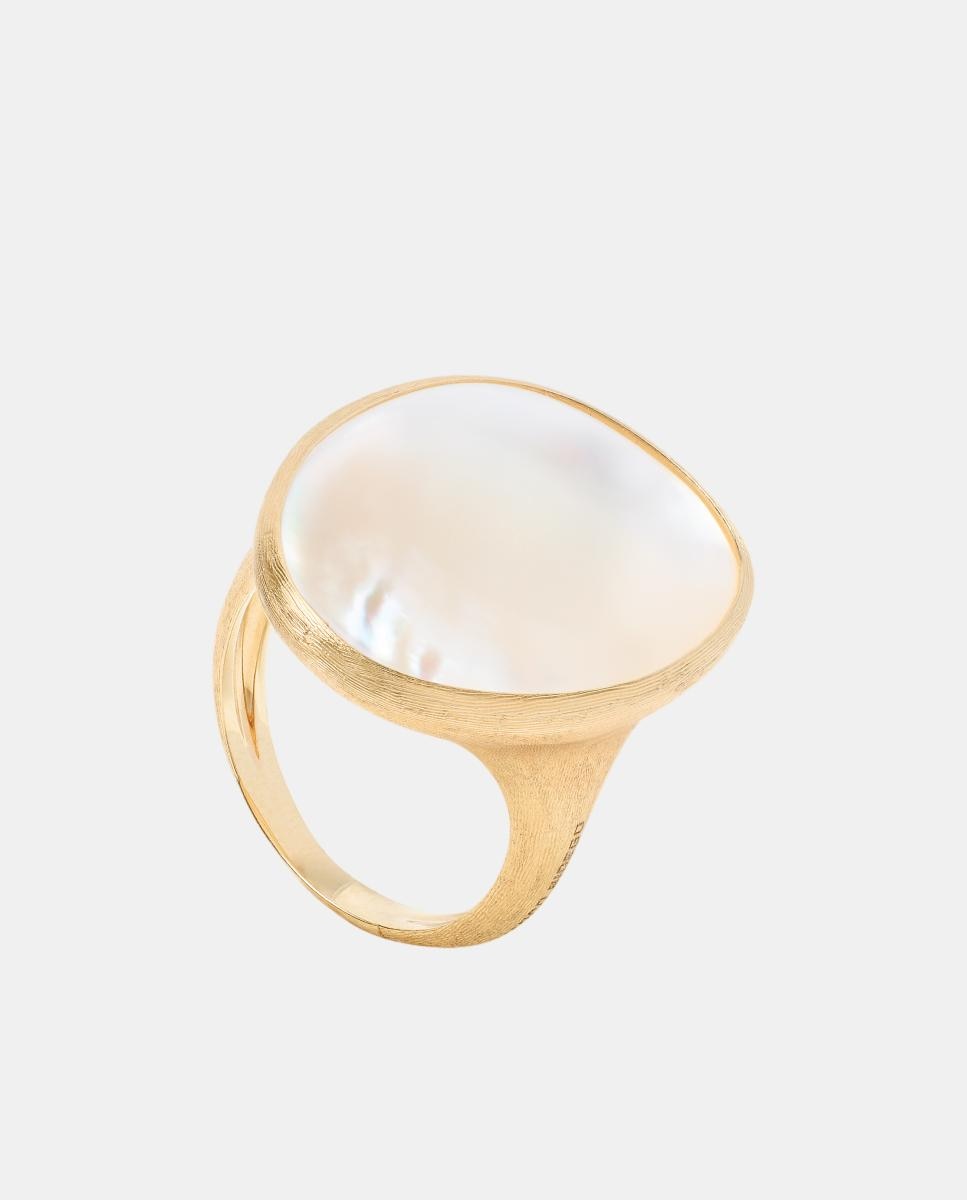 Imagen 0 de Anillo Lunaria Oro amarillo Blanco
