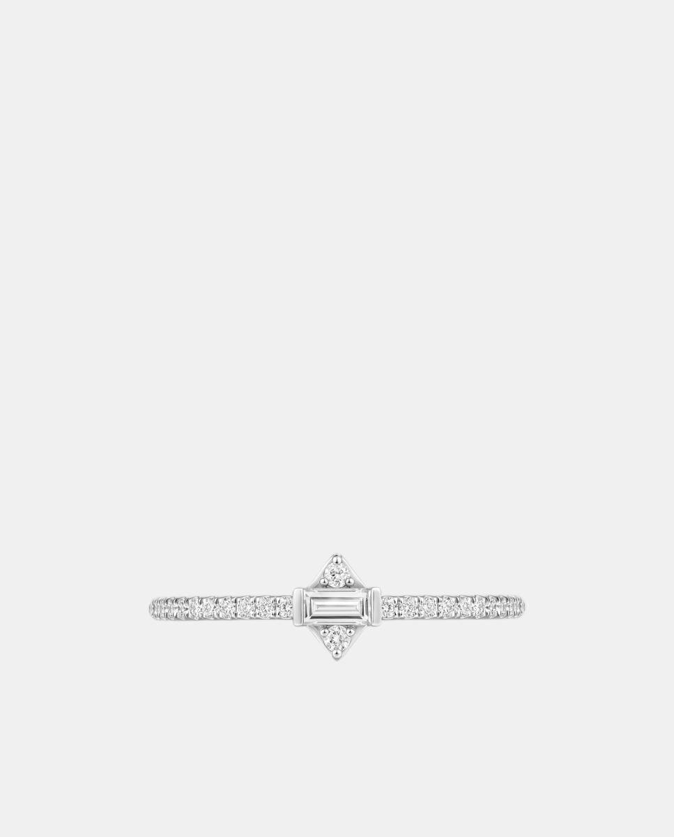 Imagen 0 de Anillo Endless de oro y diamantes Blanco
