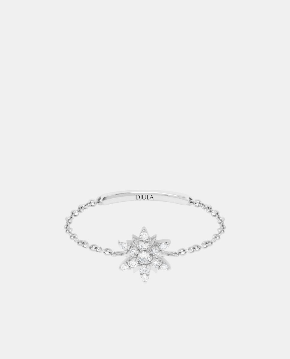 Imagen 0 de Anillo Magic Touch de oro y diamante Blanco