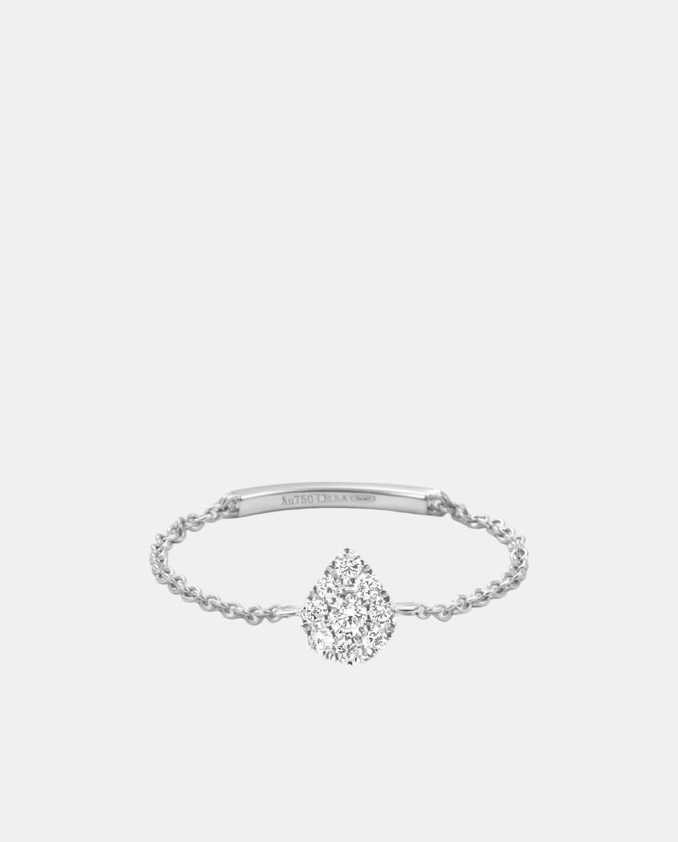 Imagen 0 de Anillo Magic Touch de oro y diamante Blanco