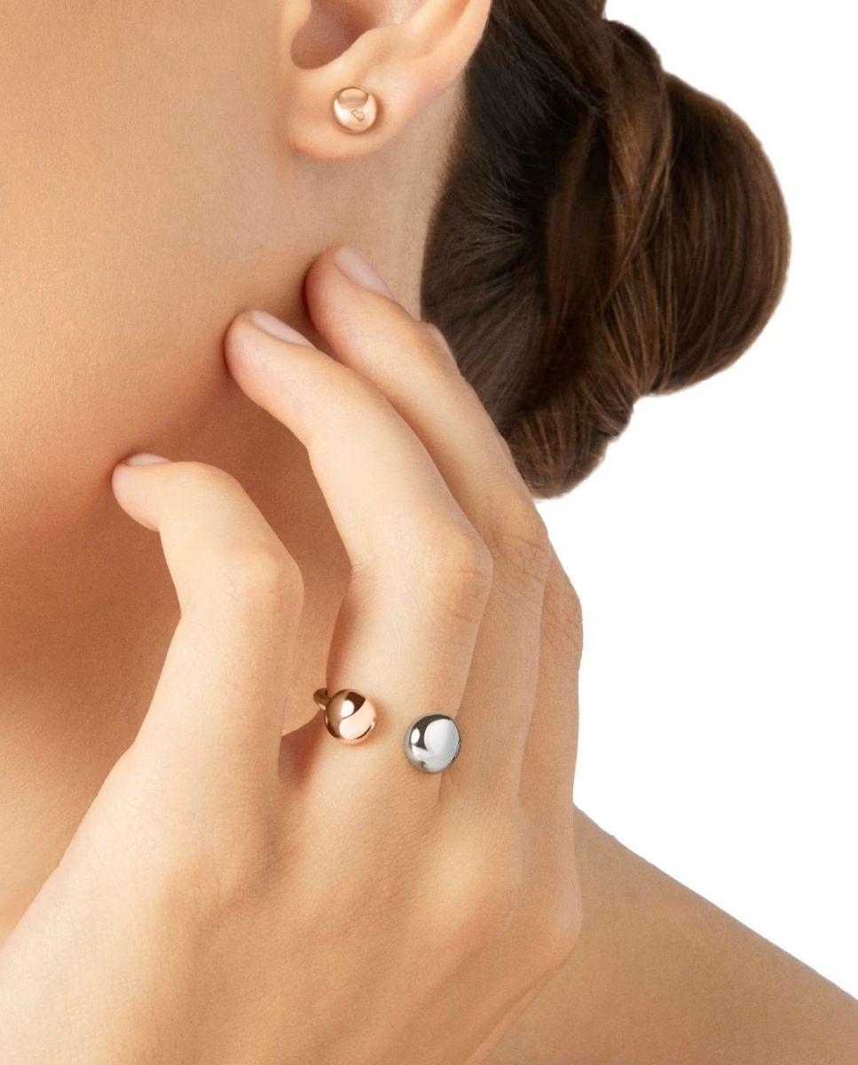 Anillo Pepita plata y oro rosa - DoDo 3