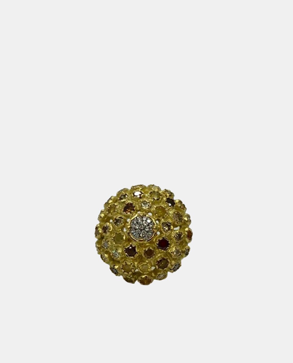 Imagen 0 de Anillo de oro y diamantes Blanco