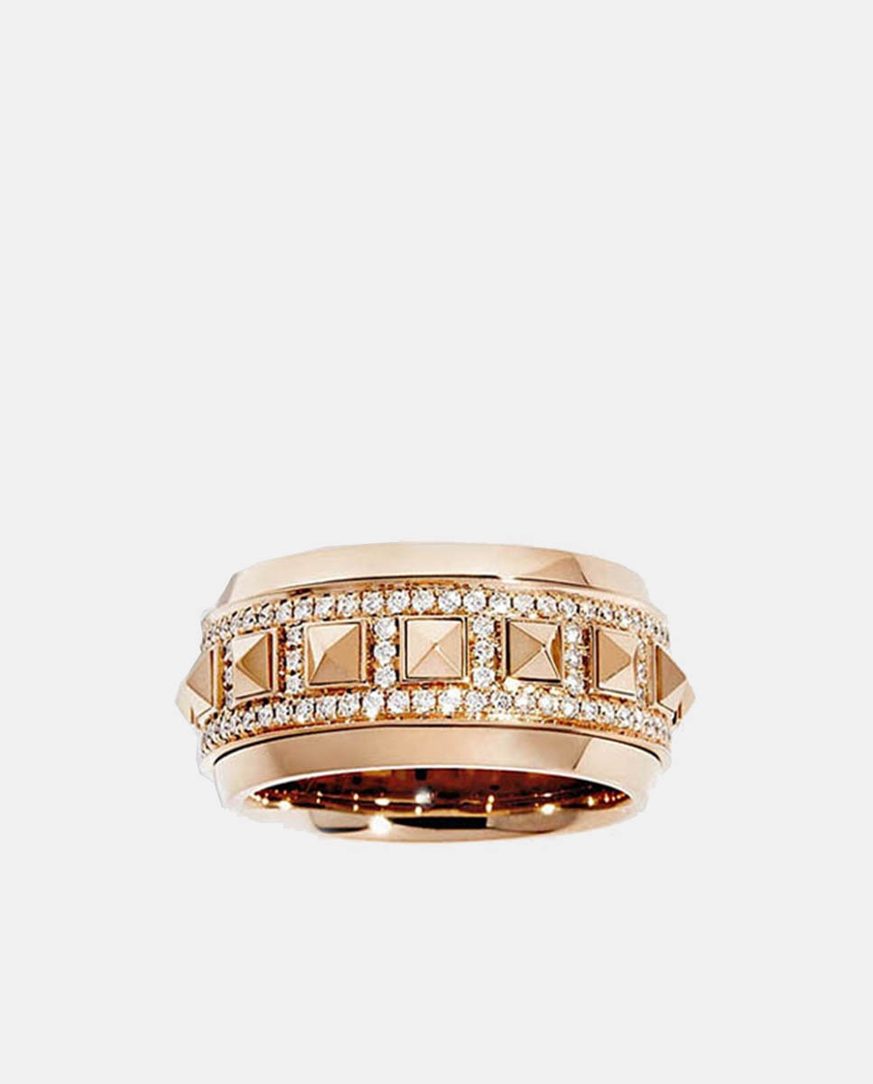 Imagen 0 de Anillo Rockaway de oro y diamantes Blanco