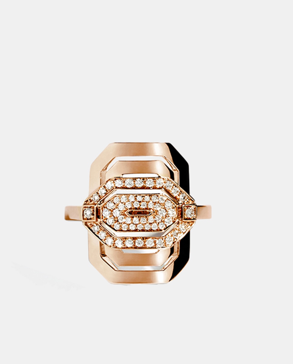 Imagen 0 de Anillo Petite My Way de oro y diamantes Blanco