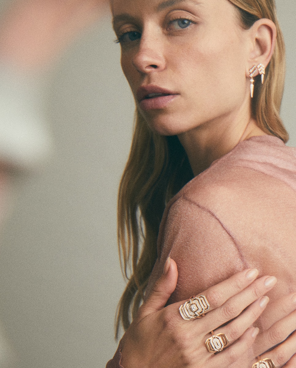 Imagen 4 de Anillo Petite My Way de oro y diamantes - STATEMENT - Blanco Blanco