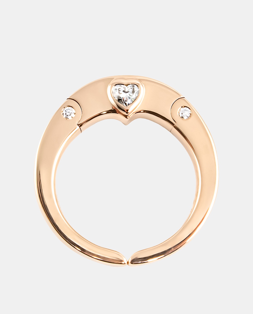 Imagen 1 de Anillo Studiolove de oro y diamantes - Adolfo Courrier - Blanco Blanco