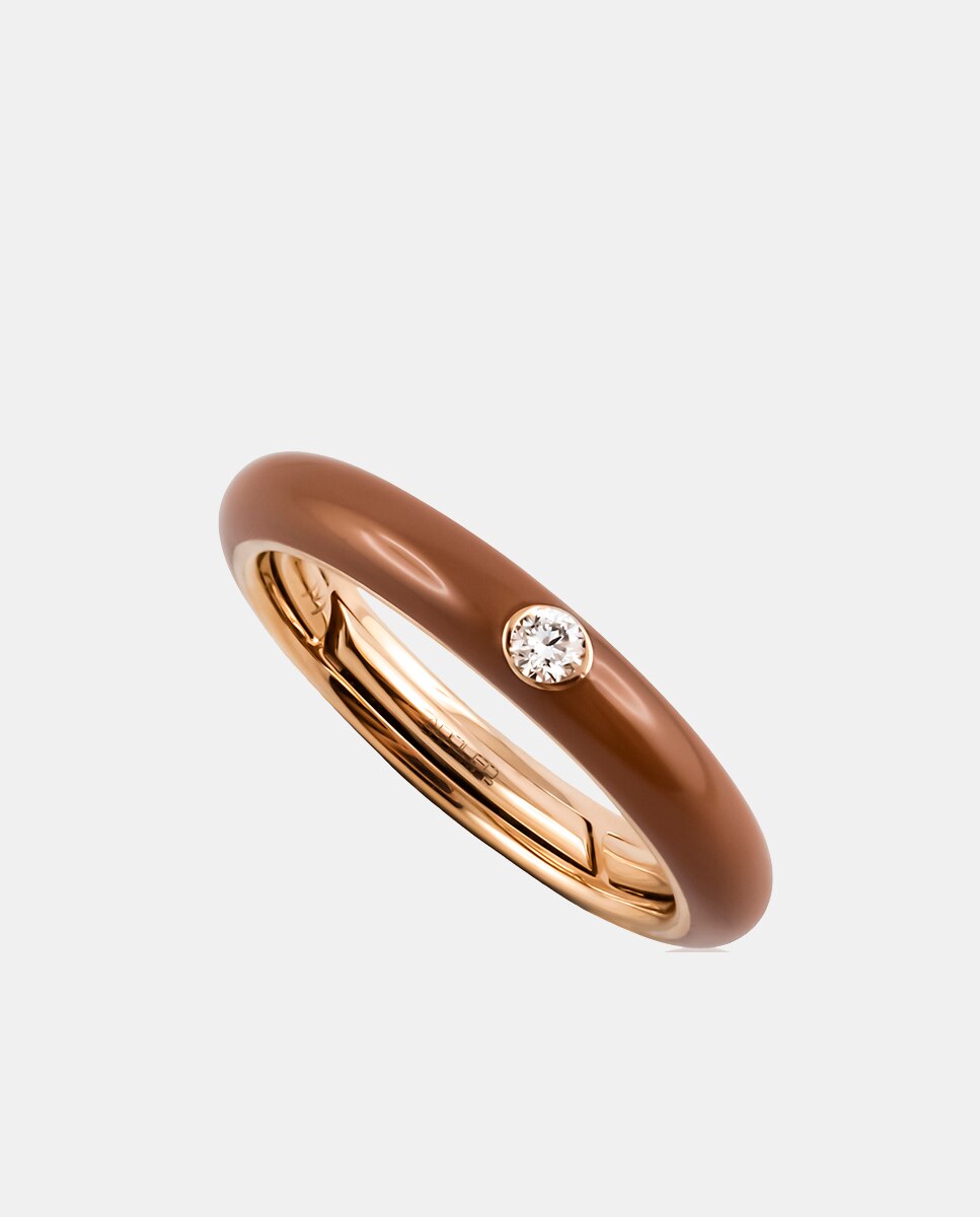 Imagen 0 de Anillo Pop de oro y diamantes Blanco