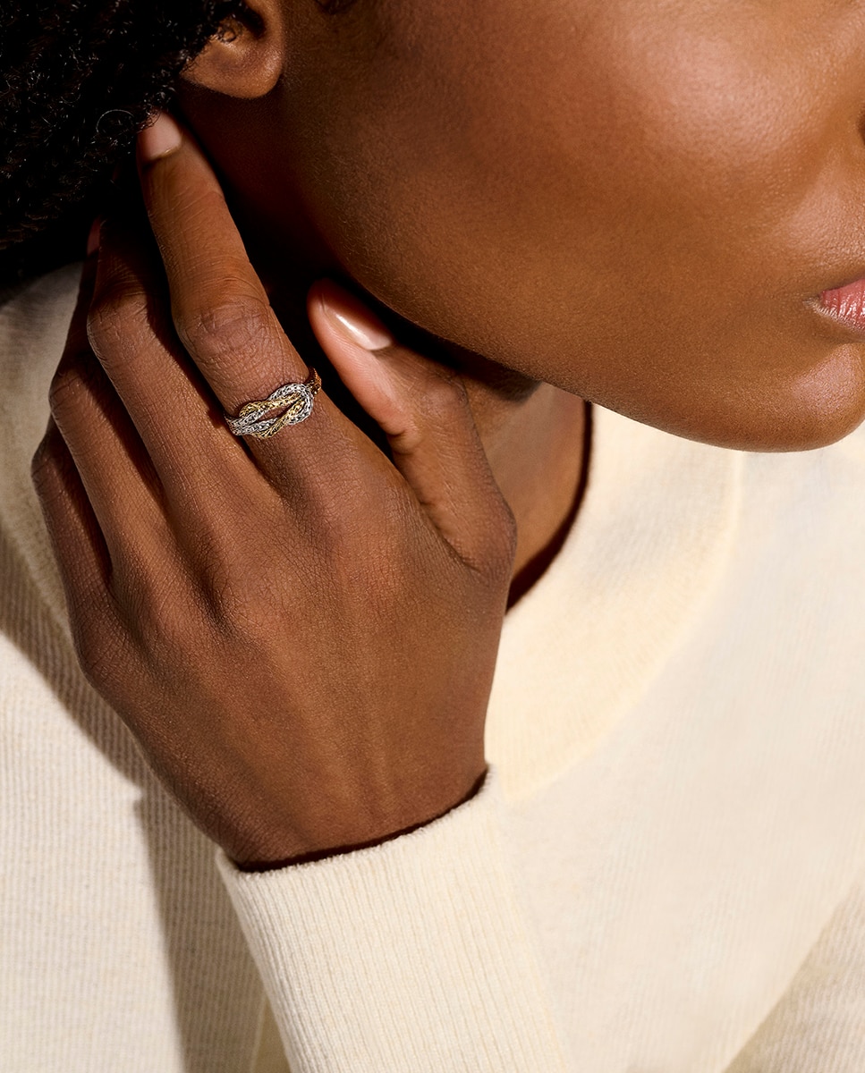 Anillo Love Knot de oro y plata - John Hardy - Multicolor Multicolor-6