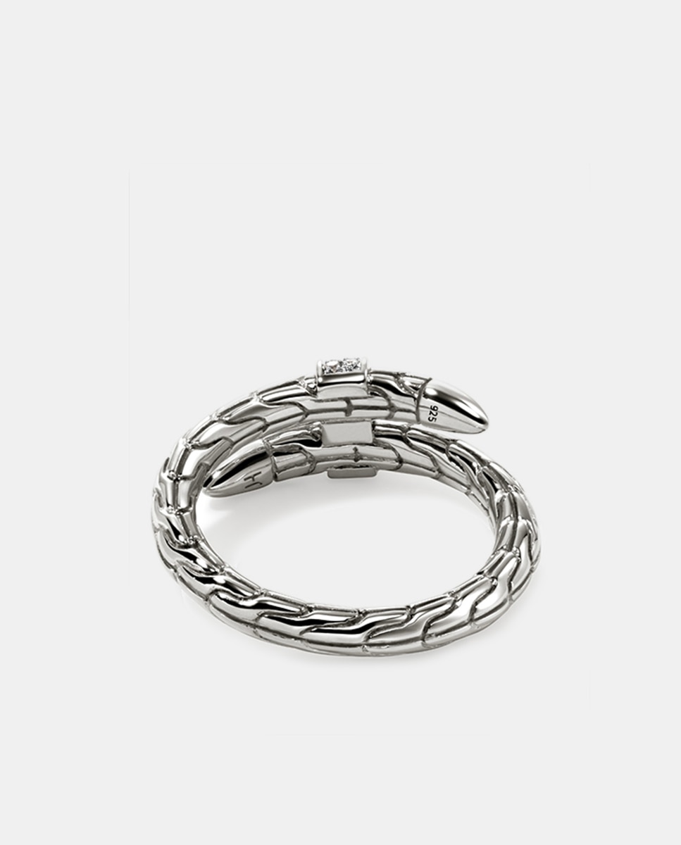 Anillo Spear de plata y diamantes - John Hardy - Plata Plata-2