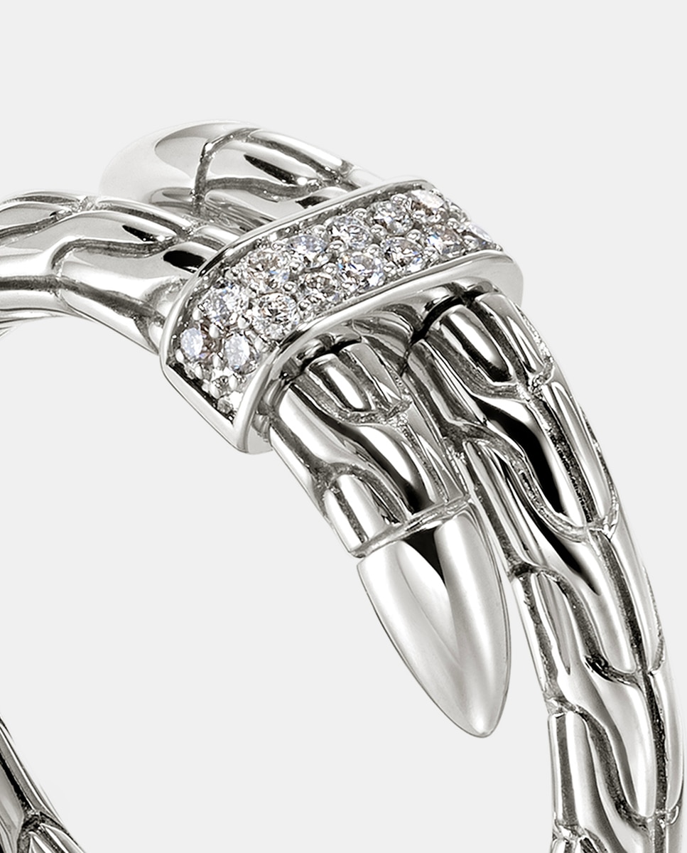 Anillo Spear de plata y diamantes - John Hardy - Plata Plata-3