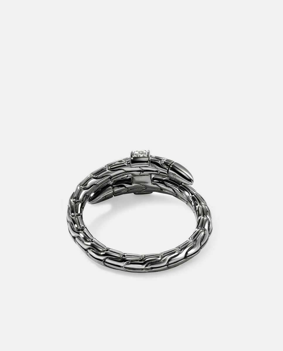 Anillo Spear de plata y diamantes - John Hardy - Plata Plata-2