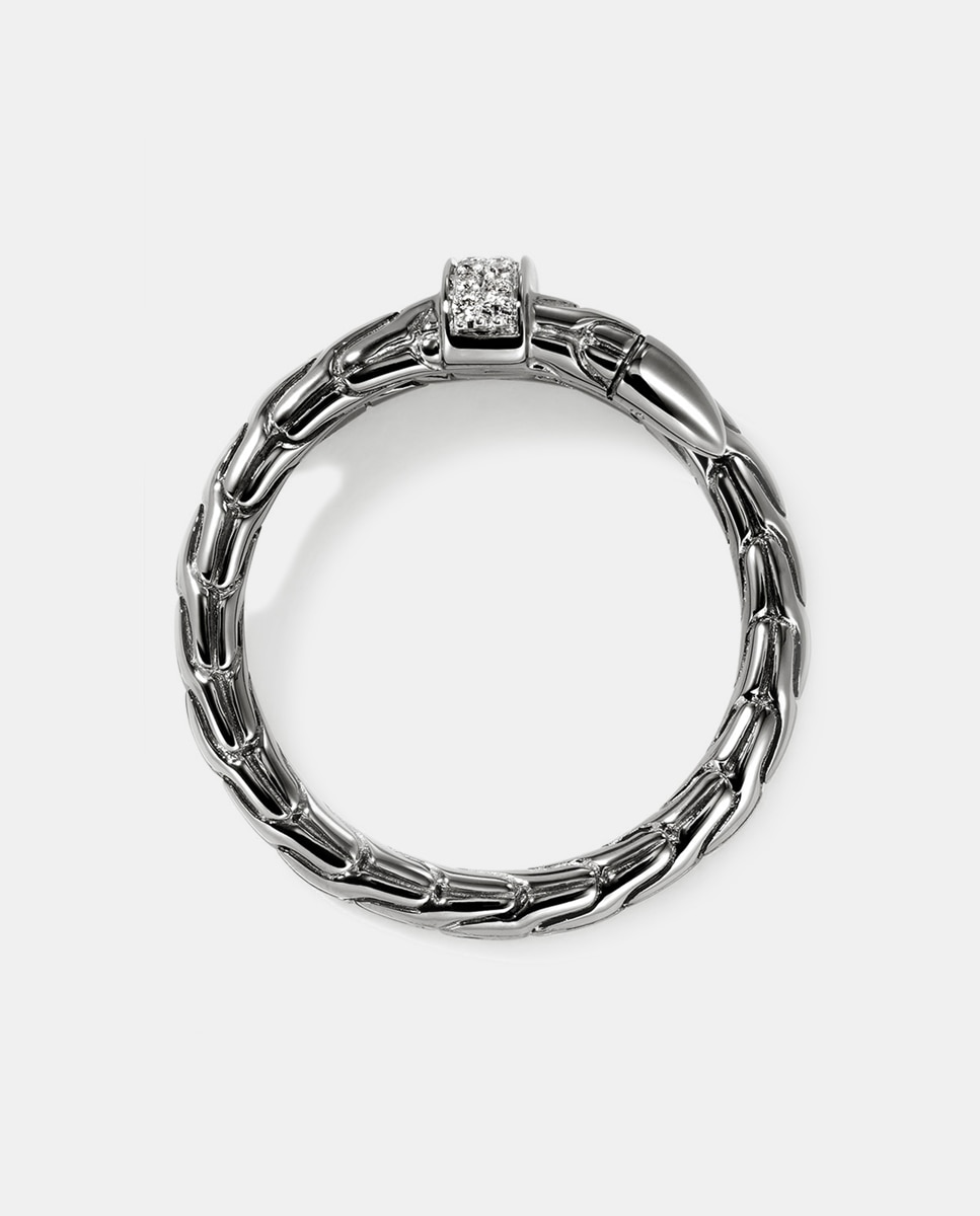 Anillo Spear de plata y diamantes - John Hardy - Plata Plata-4
