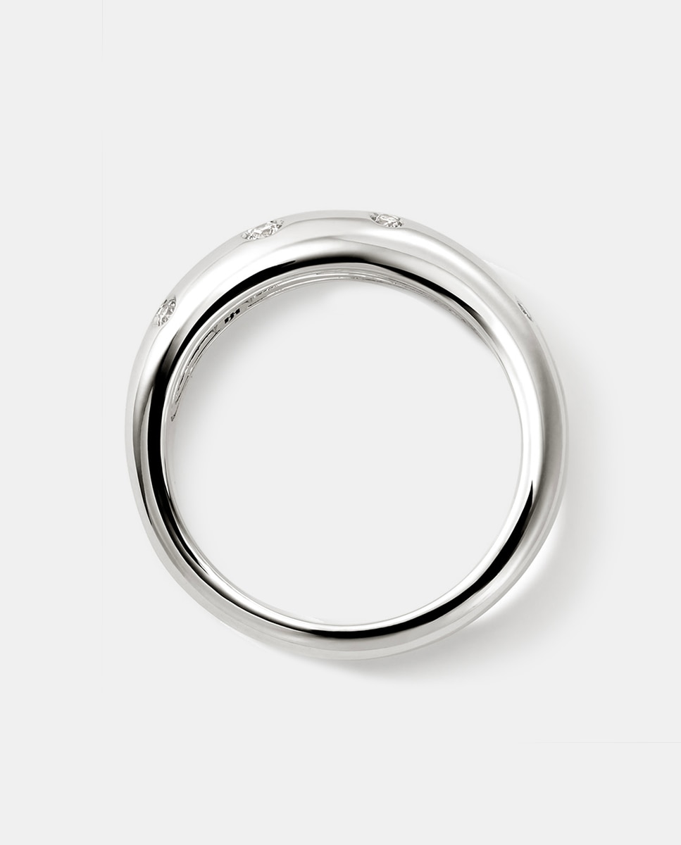 Anillo Surf de plata y diamantes - John Hardy - Plata Plata-4