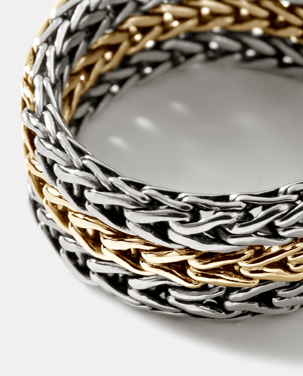 Imagen 3 de Anillo Rata de plata y - John Hardy - Oro Oro