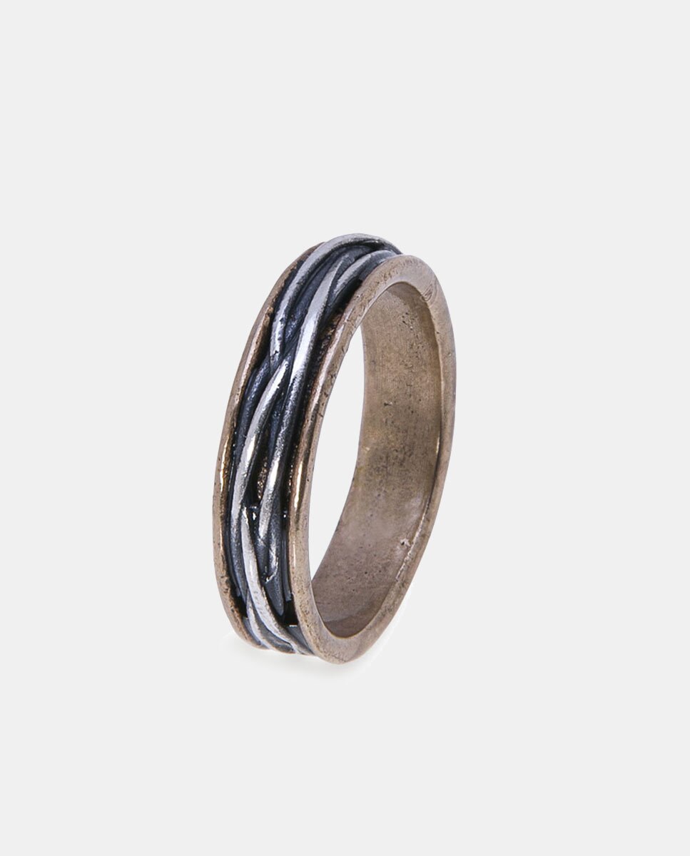 Imagen 0 de Anillo Man de plata Plata
