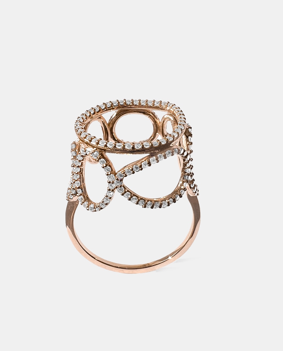 Anillo Bubbles de oro y diamantes - Sansoeurs - Blanco Blanco-2