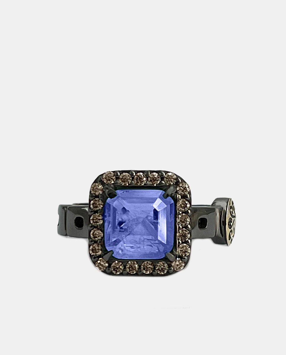 Anillo Windows de plata con cuarzo - Bohemme - Multicolor Multicolor-1